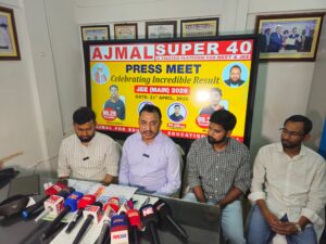 JEE ত স্থান দখলেৰে পুণৰ উজলি উঠিল আজমল ছুপাৰ ৪০