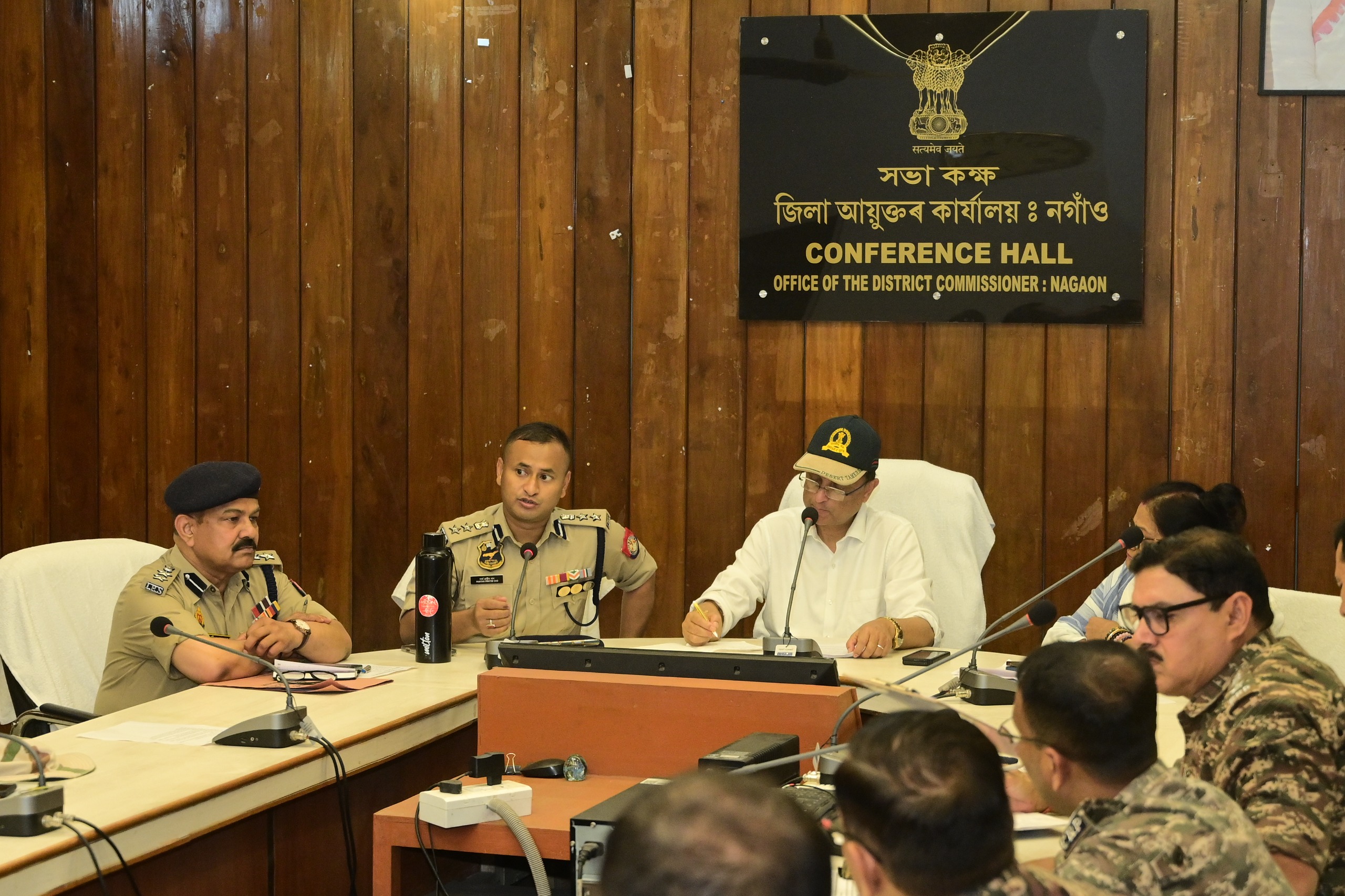 বিধানসভা নিৰ্বাচনৰ নিৰাপত্তা বিষয়ক লৈ তৎপৰ নগাঁও জিলা প্ৰশাসন