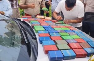 নগাঁও আৰক্ষীৰ অভিযানত ডেৰ কোটিৰো অধিক মূল্যৰ ড্ৰাগছ জব্দ