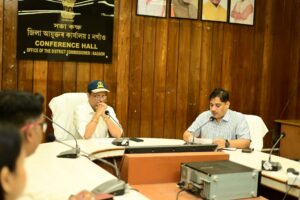 মুখ্যমন্ত্ৰীৰ থলুৱা উদ্যোগ বিকাশ আঁচনিৰ অগ্ৰগতিৰ পৰ্যালোচনা জিলা আয়ুক্তৰ