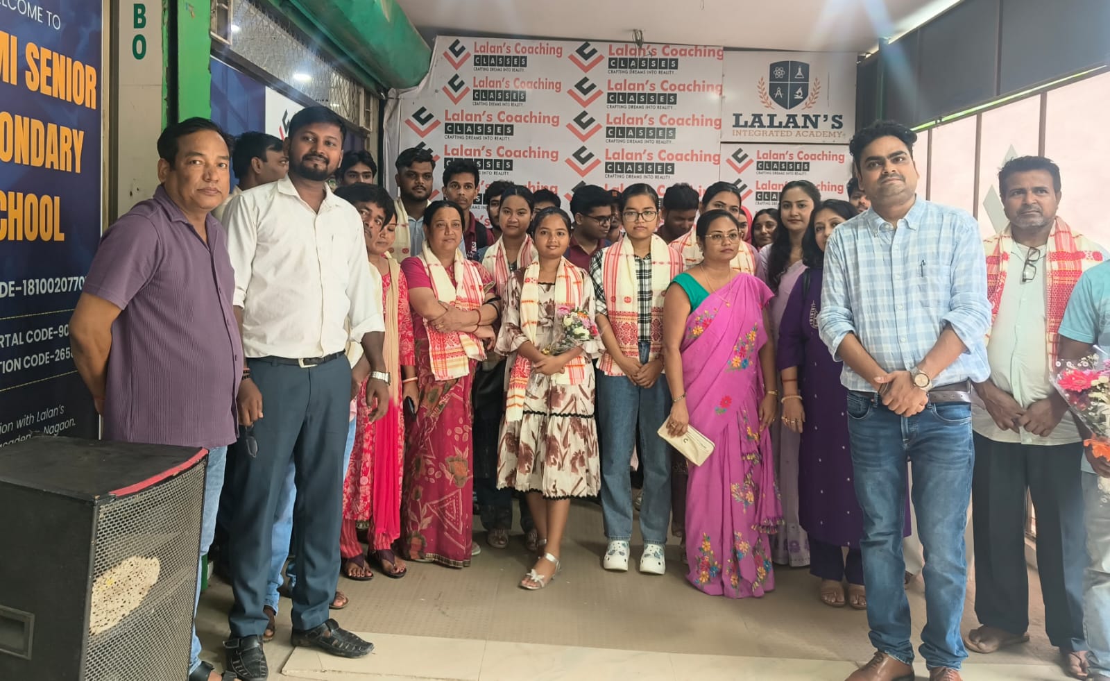 নীটত ১১ গৰাকীয়ে মেডিকেলত স্থান লাভ নগাঁৱৰ লালনচ কোচিং ক্লাছেচৰ